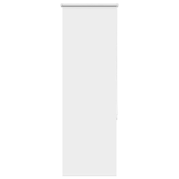 vidaXL Roleta zatemnenie biela 45x130cm Šírka látky 40,7cm Polyester