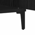vidaXL Servírovacia skriňa Čierny dub 60 x 35 x 70 cm Kompozitné drevo