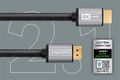 Kábel HDMI-HDMI 2.1 8K Kruger&Matz  1,8 m