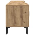 vidaXL TV skrinka dub artisan 180x31,5x40 cm kompozitné drevo