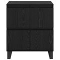 vidaXL Servírovacia skriňa Čierny dub 60 x 35 x 70 cm