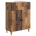 vidaXL Servírovacia skriňa Staré drevo 66 x 34,5 x 90 cm