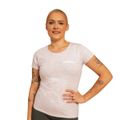 Dámske tričko BeastPink Heather Grey - BeastPink, veľkosť XXL, veľkosť oblečenia XXL