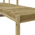 vidaXL Lehátko na opaľovanie 199,5x62x55 cm impregnovaná borovica