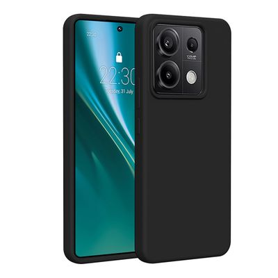 Puzdro Etteri Silicone pre Xiaomi Redmi Note 13 Pro 5G čierne