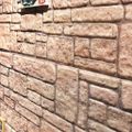 vidaXL 3D nástenné panely s dizajnom béžových tehál 10 ks EPS