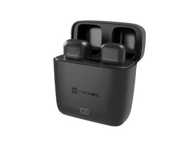 Mobilný bezdrôtový mikrofón Natec HOPPER LAVALIER USB-C