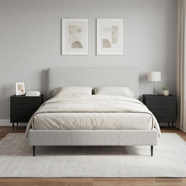 vidaXL Nočný stolík 2 ks Čierna 43 x 34,5 x 47,5 cm Kompozitné drevo