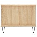 vidaXL Konferenčný stolík dub sonoma 90x50x40 cm kompozitné drevo