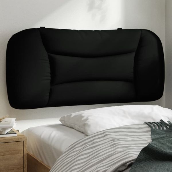 vidaXL Vankúš na čelo postele Hvar čierny 80 cm látka