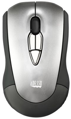 Adesso iMouse P10/ bezdrôtová air myš 2,4GHz/ laser + gyroskopický snímač/ USB/ čierna Myš, bezdrôtová, laserová, gyroskop, 2400dpi, USB, čierno-sedá