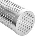 vidaxl Dymová trubica 2 ks Ø 5 x 30 cm Nerezová oceľ 304 Strieborná