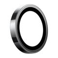 Lensguard Camera Glass for iPhone 16/16 Plus (Black)