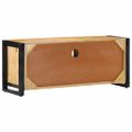 VidaXL TV skrinka 100x30x40 cm Masívne hrubé drevo Mango