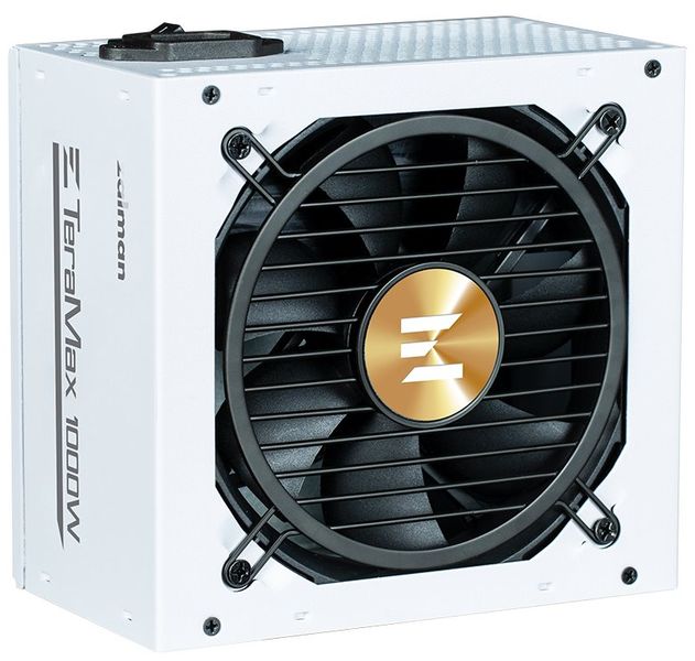 Zalman zdroj ZM1000-TMX2 WH/ 1000W / ATX3.0 / active PFC / modulární / 80 Plus Gold / bílý Zdroj, ATX, 1000W, aktivní PFC, 120mm ventilátor, 80PLUS Gold (ZM1000-TMX2 WH)