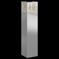 vidaXL Solárne LED svetlo na chodník 2 ks Teplá biela 18 x 18 x 80 cm