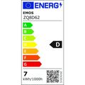 LED žiarovka Classic MR16 biela/ GU10 / 7 W (72 W) / 1000 lm / Teplá biela
