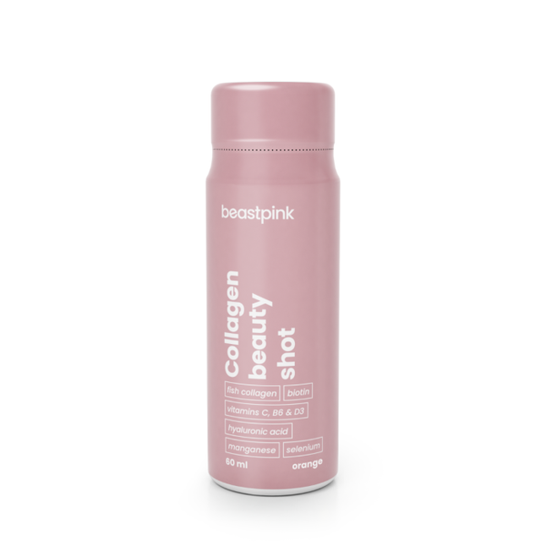 Kolagénový Beauty Shot - BeastPink, pomaranč, 60 ml