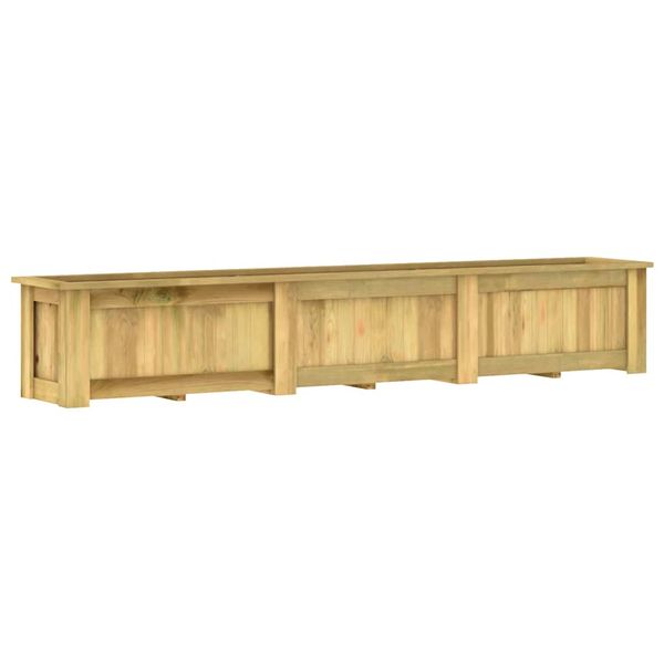 vidaXL Vyvýšený záhon 291x50x50 cm, impregnovaná borovica