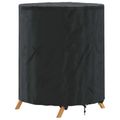 vidaXL Pochranný obal na stôl 62 x 62 x 70 cm látka Okrúhly Vodoodolný