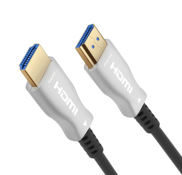 PremiumCord optický fiber High Speed with Ether. 4K@60Hz kábel 5m, M/M, pozlátené konektory