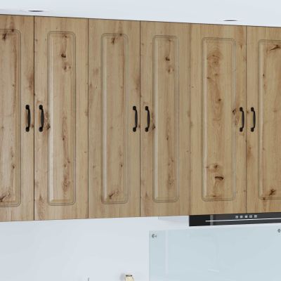 vidaXL Dvierka na umývačku Kalmar Remeselný dub 60 x 31 x 100 cm