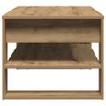 vidaXL Konferenčný stolík Remeselný dub 102 x 55 x 45 cm
