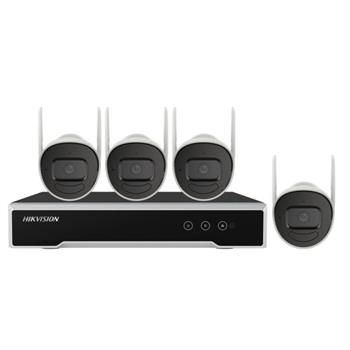 Hikvision Sada 4 Wi-Fi bullet kamier 4MPix, WI-FI NVR a 1TB HDD