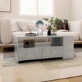 vidaXL Konferenčný stolík betónový sivý 102x55x42 cm kompozitné drevo