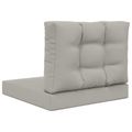 vidaXL Vankúš na vonkajšiu pohovku Polyester Sivá 60 x 60 cm