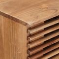 vidaXL Ručne robený konferenčný stolík Třešňová hnedá 100 x 30 x 75 cm