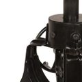 vidaXL Barový stôl, recyklovaný masív 75x(76-110) cm