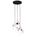 vidaXL Závesná lampa 25 W biela 30x30x100 cm E27