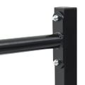 vidaXL Stanica na dipy 2 ks Čierna 55 x 90 x 104.5 cm