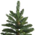 vidaXL Umelý vianočný stromček s 300 LED-i Zelená 180 cm PE a PVC