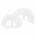 vidaXL Súprava vianočných ozdôb 100 ks Priehľadná Ø 10 cm Plast