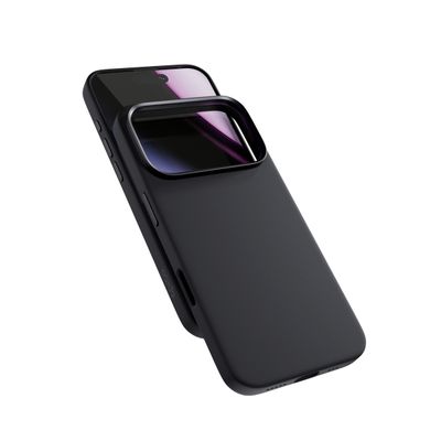 Epico Silicone Mag+ Case iPhone 17 Pro - čierna