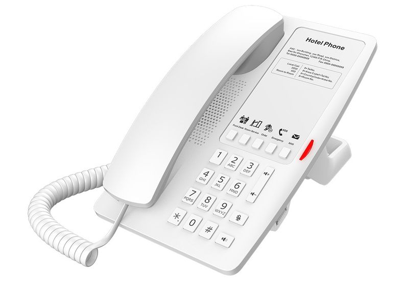 Fanvil H4 hotelový SIP telefón, biely