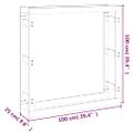 vidaXL Stojan na palivové drevo čierny 100x25x100 cm masívna borovica