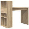vidaXL Stôl Sonoma dub Kompozitné drevo 108 x 55 x 103.5 cm