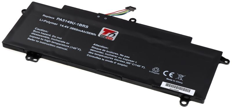Batéria T6 Power Toshiba Tecra Z40-A, Z50-A séria, 3860mAh, 56Wh, 4cell, Li-pol