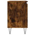 vidaXL Nočné skrinky 2 ks dymový dub 40x30x50 cm kompozitné drevo