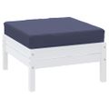 vidaXL Podložka na paletový nábytok tmavomodrá 60x60x9,5cm oxfor. látka