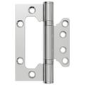 vidaXL Pánt 8 ks 100 x 75 x 13 mm Strieborná Oceľ