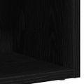 vidaXL LP úložný box Čierny dub 71x34x36 cm Konštruktérske drevo