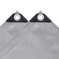 vidaXL Celta 650 g/m², 1,5x6 m, sivá