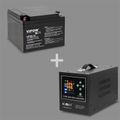 Zdroj záložný KEMOT PROsinus 1000 URZ3406-LFP4 700W 12V + BATERIE