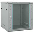 vidaXL Sieťový kabinet s úložiskom Sivá 60 x 45 x 65 cm Oceľ