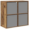 vidaXL Servírovacia skriňa Staré drevo 68,5 x 32 x 67 cm