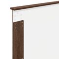 vidaXL Rám postele so zásuvkou Hnedý dub 90 x 190 cm Inžinierske drevo